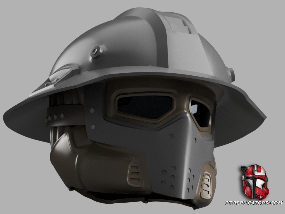 Helldivers 2 - CPG-48 Sapper Helmet Cosplay 1:1 Replica
