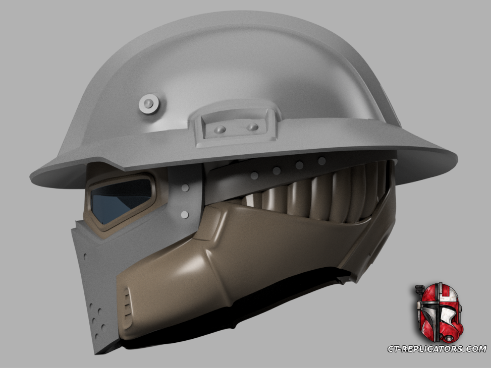 Helldivers 2 - CPG-48 Sapper Helmet Cosplay 1:1 Replica