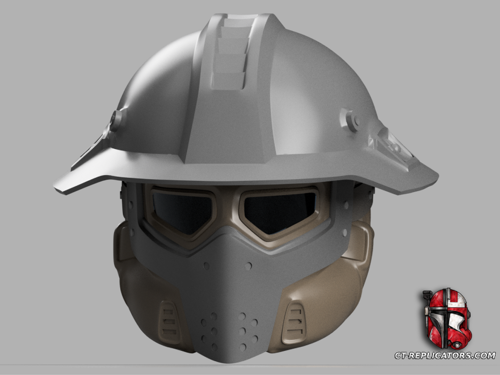 Helldivers 2 - CPG-48 Sapper Helmet Cosplay 1:1 Replica