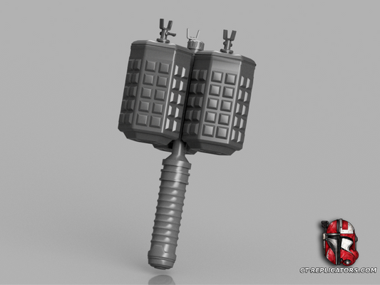 STL 3D Print Files Helldivers 2 - G-48 Giga Grenade 1:1 Cosplay Replica