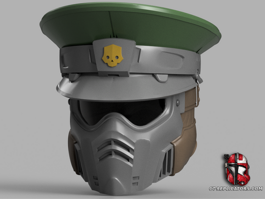 Helldivers 2 - CPH-26 Commandant Helmet Cosplay 1:1 Replica