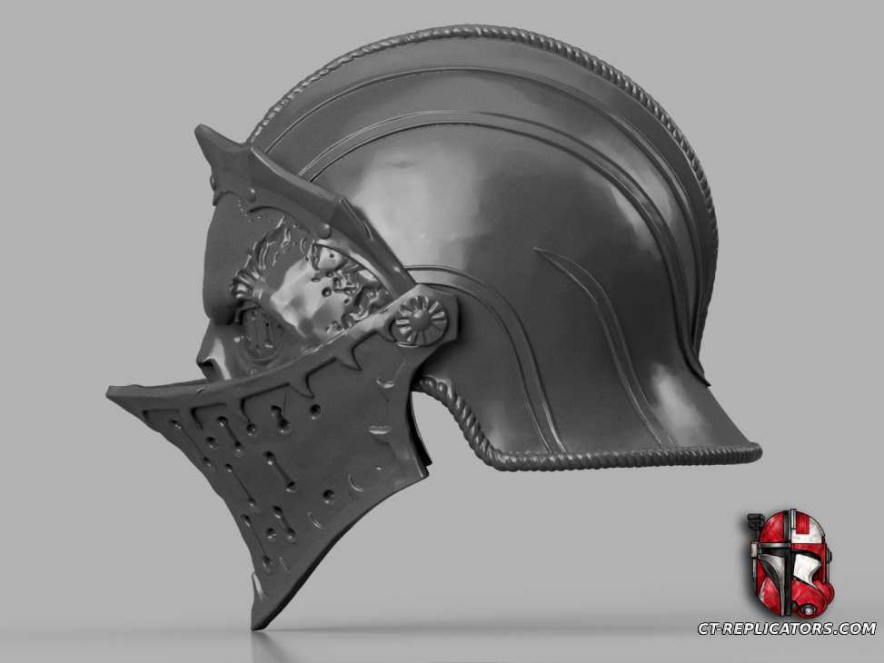 STL 3D Print Files FOR HONOR Warmonger Astrea helmet 1:1 Cosplay Replica
