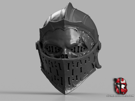 STL 3D Print Files FOR HONOR Warmonger Astrea helmet 1:1 Cosplay Replica