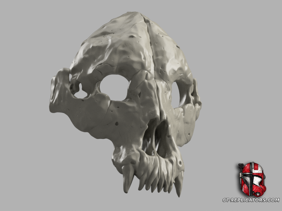 STL 3D Print FIles FOR HONOR Jormungandr Skullbinder Helm 1:1 Cosplay Replica
