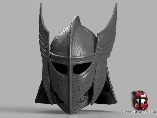 STL 3D Print Files Elder Scrolls Skyrim Steel Plate Helmet Cosplay 1:1 Replica