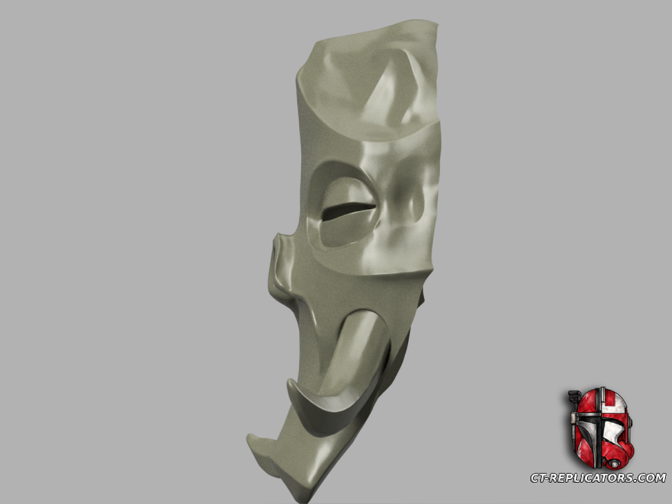 STL 3D Print Files Elder Scrolls Skyrim Konahrik Dragon Priest Mask Cosplay 1:1 Replica