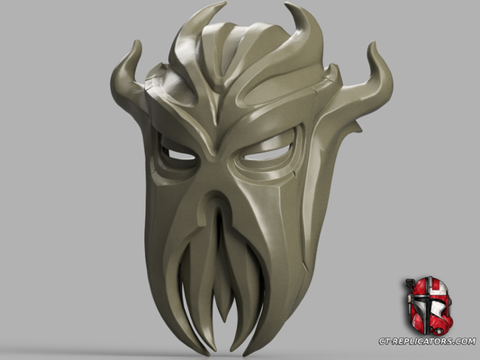 STL 3D Print FIles Elder Scrolls Skyrim Miraak Dragon Priest Mask Cosplay 1:1 Replica