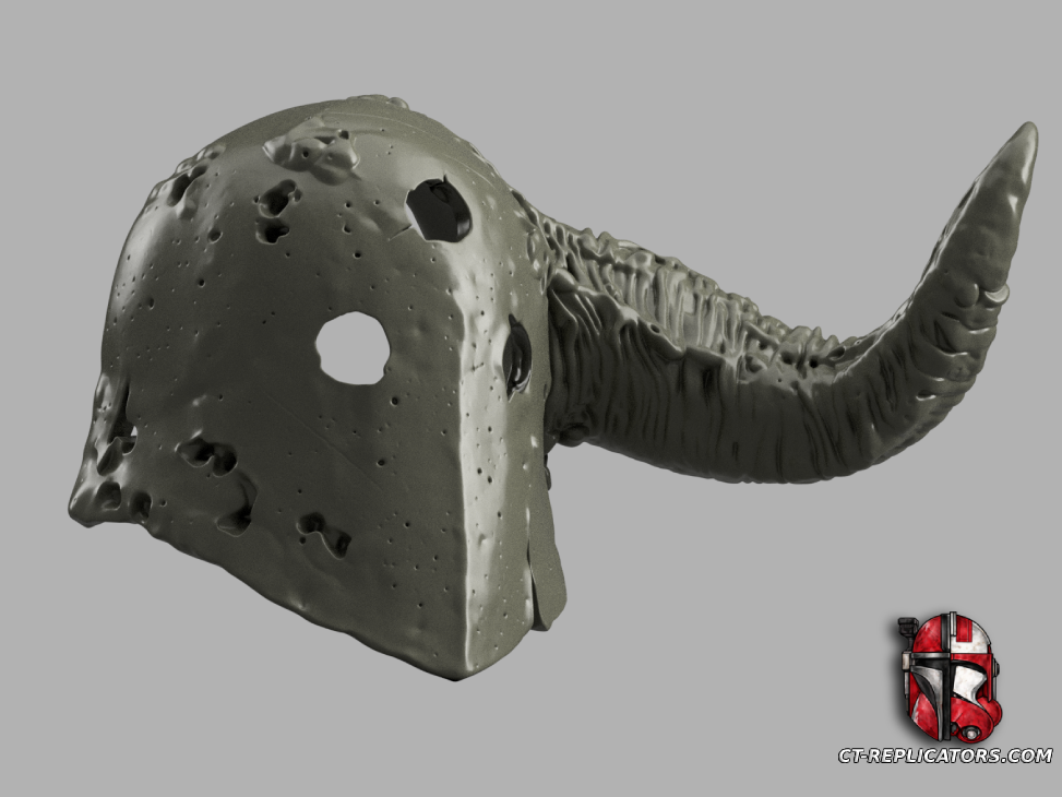 AOS PUTRID BLIGHTKING HELMET 1:1 Cosplay Replica