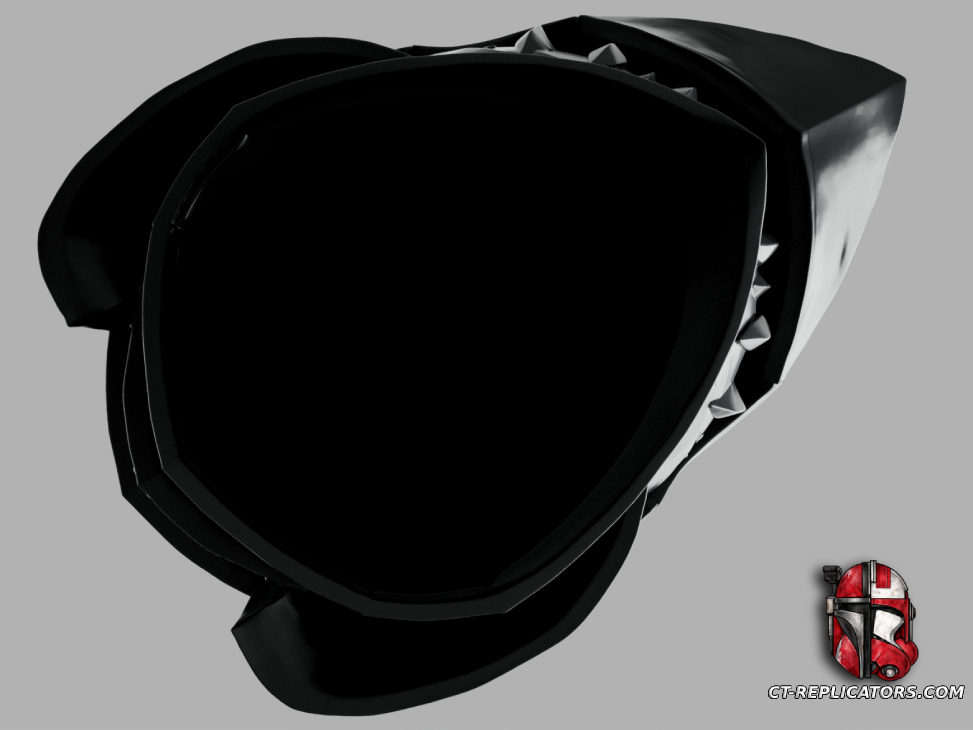 STL 3D Print Files Shark Knight Helmet Medieval Cosplay 1:1 Replica
