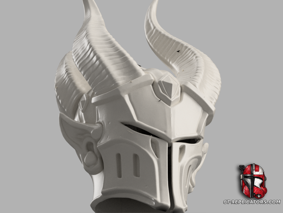 STL 3D Print Files Aeldari Drukhari Incubi helmet 1:1 Cosplay Replica