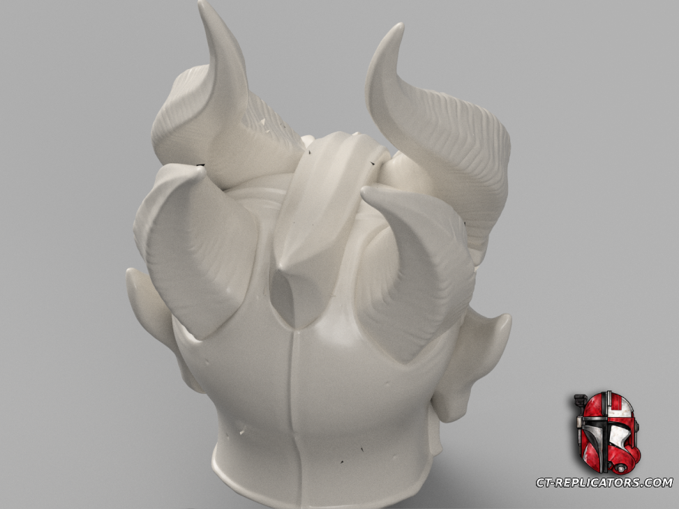 STL 3D Print Files Aeldari Drukhari Incubi helmet 1:1 Cosplay Replica