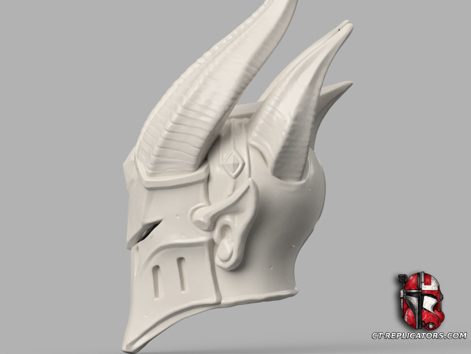 STL 3D Print Files Aeldari Drukhari Incubi helmet 1:1 Cosplay Replica