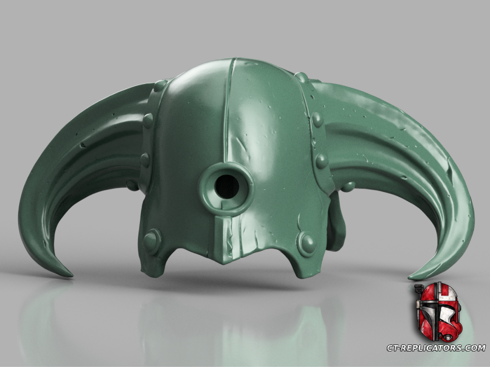 STL 3D Print Files Nurgle Lord of Blights 1:1 Cosplay Helmet