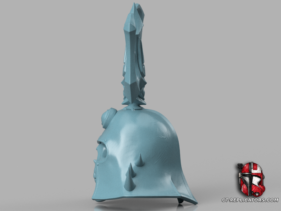 STL 3D Print Files AOS Ossiarch Mortisan Skull Helmet 1:1 Cosplay Replica