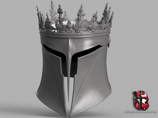 STL 3D Print Files Fallen King Knight Helmet Dark Fantasy 1:1 Cosplay Replica