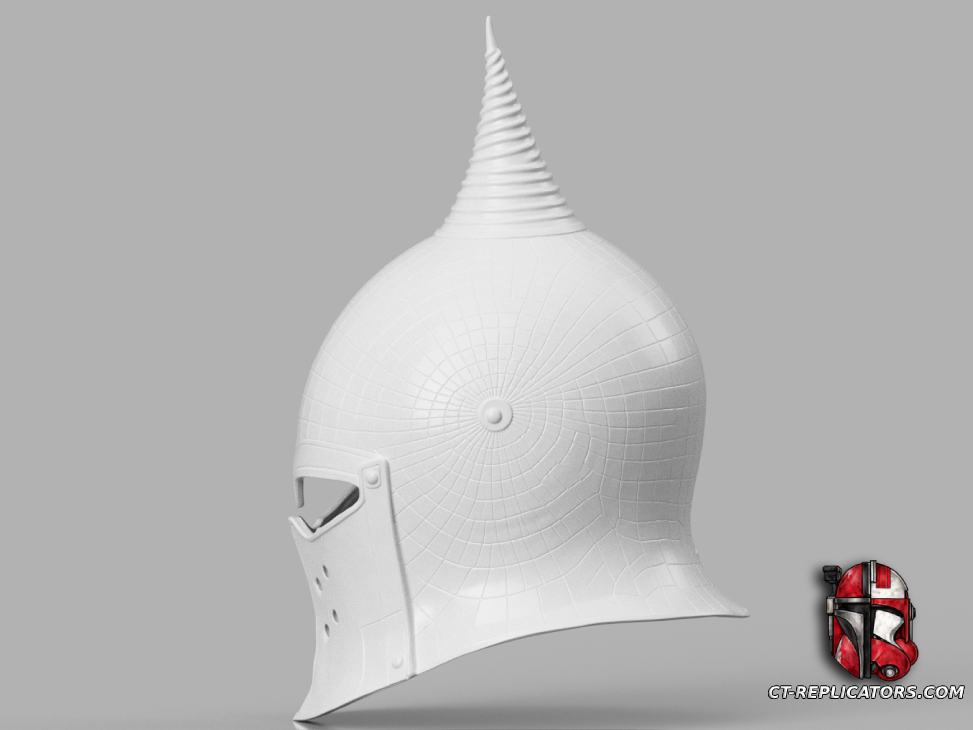 STL 3D Print Files Kingsguard Helmet - A Knight of the Seven Kingdoms 1:1 Cosplay Replica