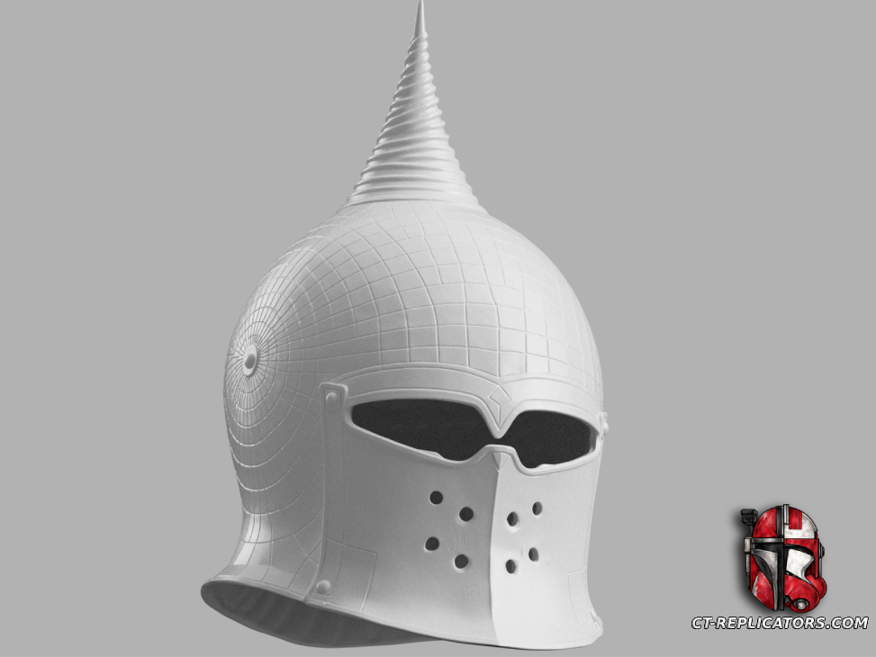 STL 3D Print Files Kingsguard Helmet - A Knight of the Seven Kingdoms 1:1 Cosplay Replica
