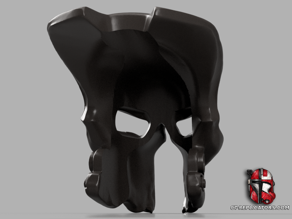 STL 3D Print Files Eldar Ancient Ceremonial Predator Bio Mask (Helmet) Cosplay 1:1 Replica