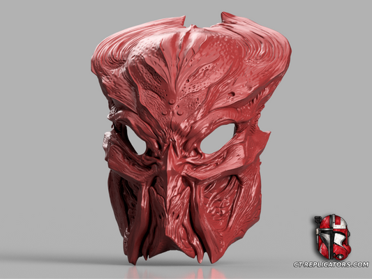 STL 3D Print Files Ceremonial Predator Bio Mask (Helmet) Cosplay 1:1 Replica