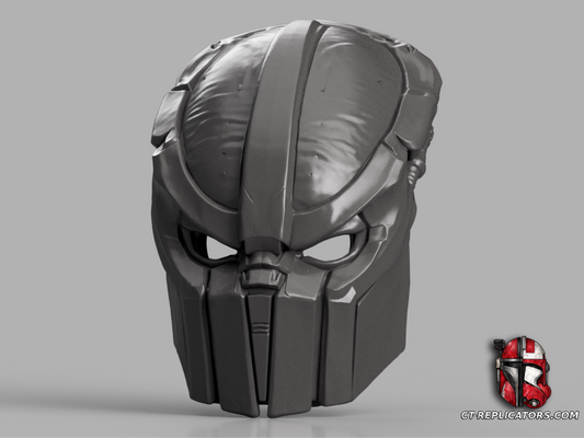 STL 3D Print Files Spartan Predator Bio Mask (Helmet) Cosplay 1:1 Replica