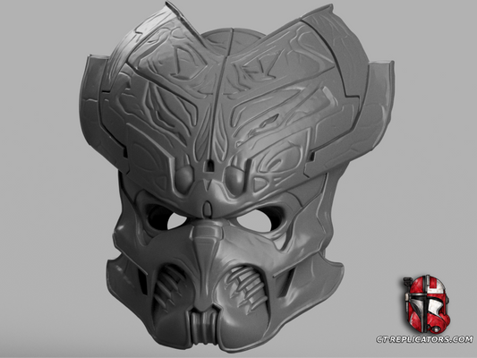 STL 3D Print Files BAD LANDS Father Concept 11 Predator Bio Mask (Helmet) Cosplay 1:1 Replica