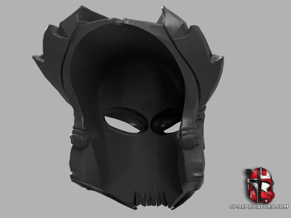 STL 3D Print Files BAD LANDS Father Concept 08 Predator Bio Mask (Helmet) Cosplay 1:1 Replica