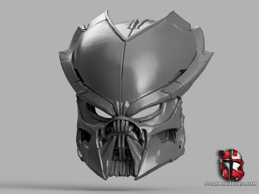 STL 3D Print Files BAD LANDS Father Concept 08 Predator Bio Mask (Helmet) Cosplay 1:1 Replica
