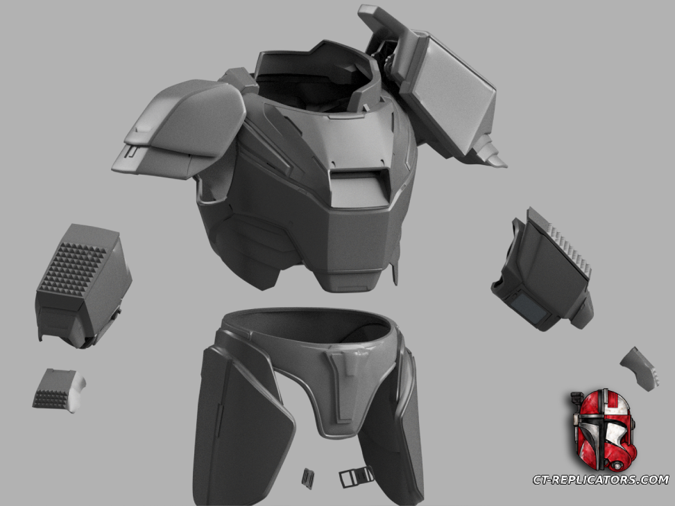 Helldivers 2 - SA-8 Ram Armor Cosplay 1:1 Replica – CT-Replicators