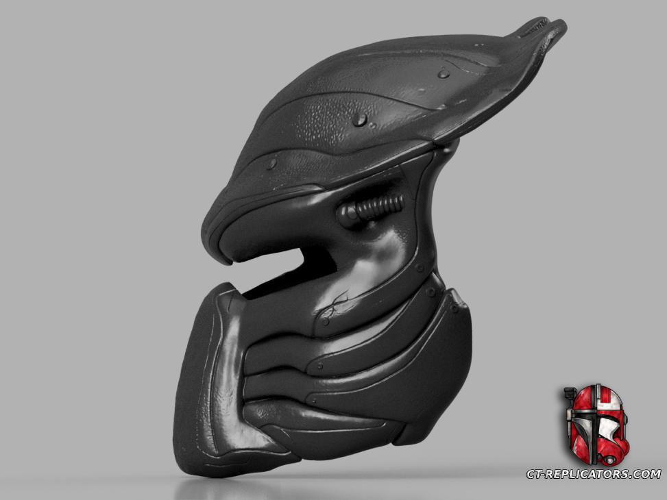 STL 3D Print Files Chopper Predator Bio Mask (Helmet) Cosplay 1:1 Replica