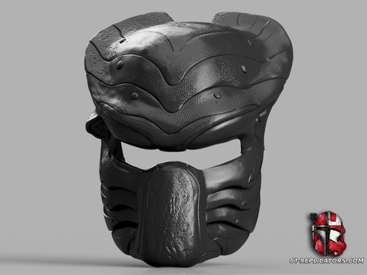 STL 3D Print Files Chopper Predator Bio Mask (Helmet) Cosplay 1:1 Replica