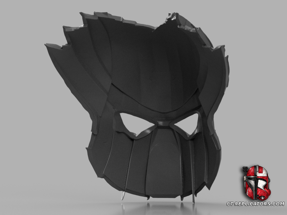 STL 3D Print Files BAD LANDS Father Concept 09 Predator Bio Mask (Helmet) Cosplay 1:1 Replica