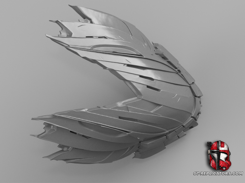 STL 3D Print Files BAD LANDS Father Concept 09 Predator Bio Mask (Helmet) Cosplay 1:1 Replica