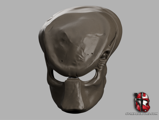 STL 3D Print Files City Hunter Predator 2 Bio Mask (Helmet) Cosplay 1:1 Replica