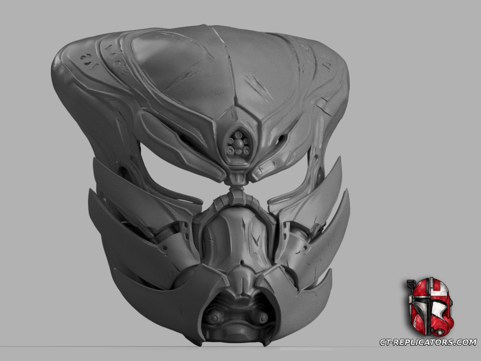 Bad Blood Predator Stalker Bio Mask (Helmet) Cosplay 1:1 Replica