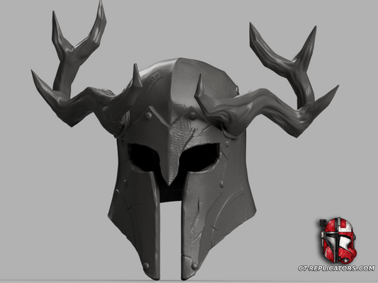 Female Ancient Helmet of the Unburned Elder Scrolls Skyrim 1:1 Cosplay Replica