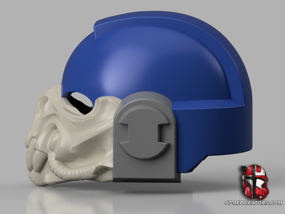 Night Lord Space Marine Helmet MK6 Veteran 1:1 Replica Cosplay