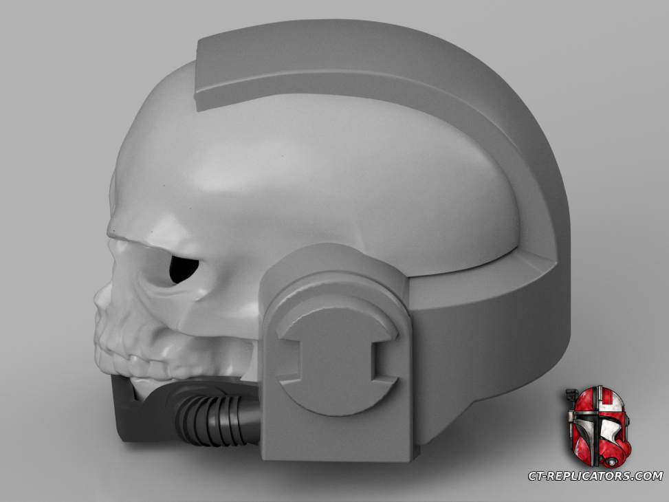 Executioners Death-Speaker Chaplain MK7 Space Marine Helmet 1:1 Cosplay Replica