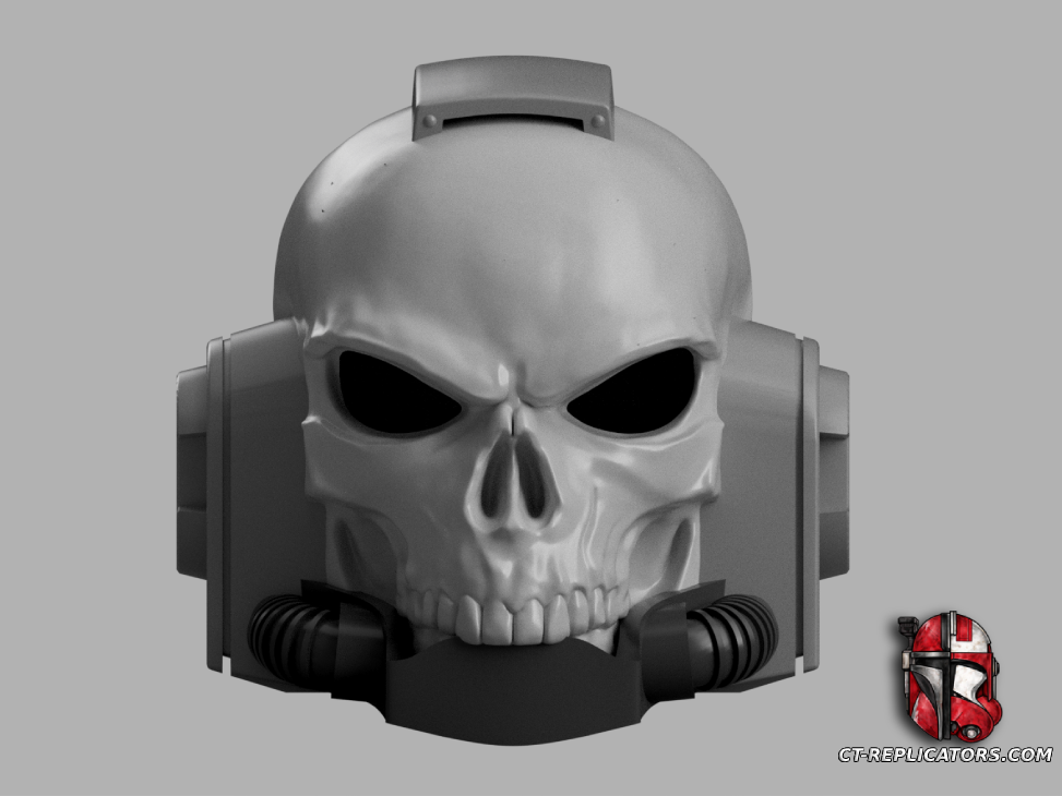 Executioners Death-Speaker Chaplain MK7 Space Marine Helmet 1:1 Cosplay Replica