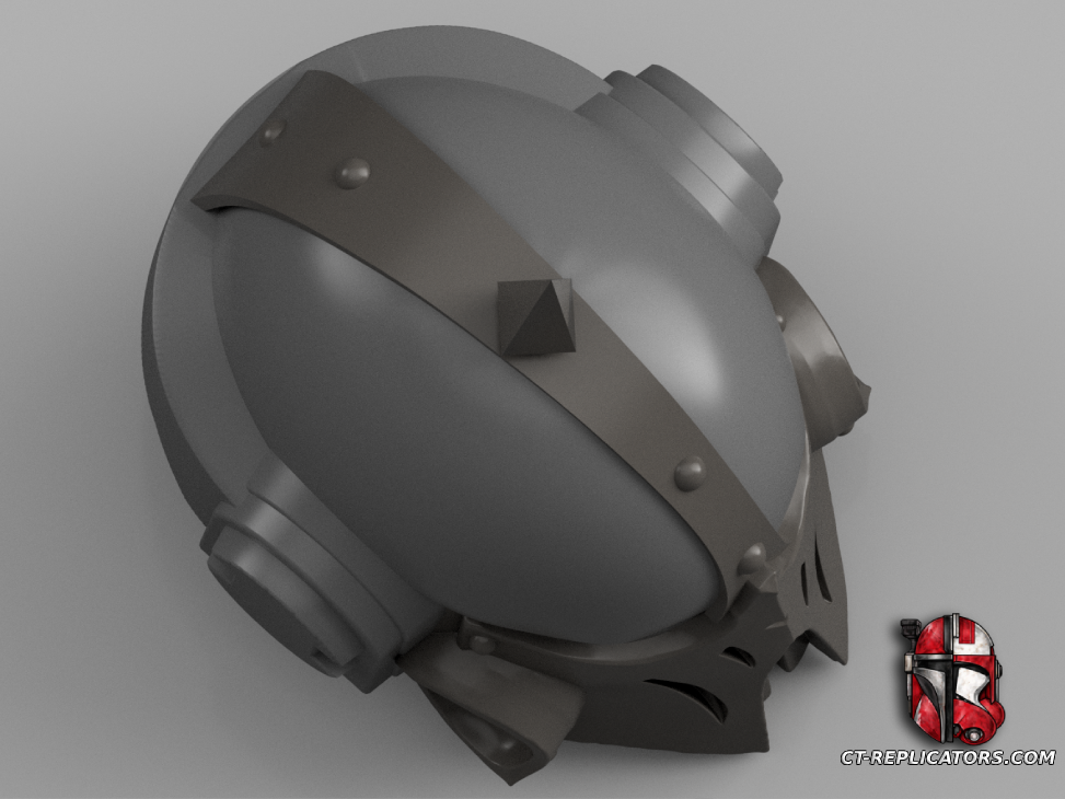 Death Guard Sollan Gath MK3 Space Marine Helmet 1:1 Cosplay Replica