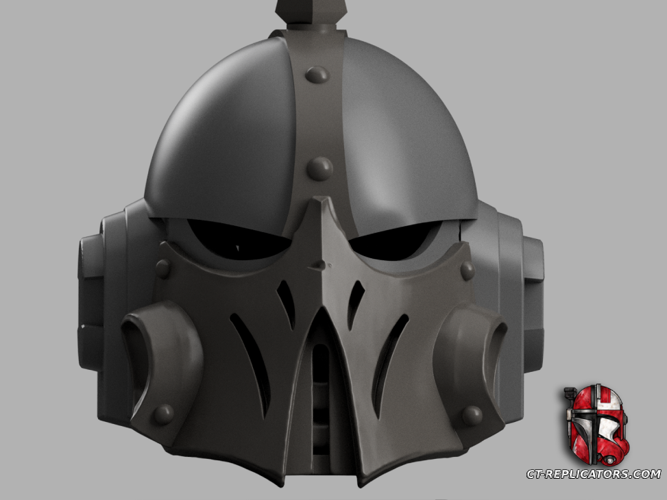 Death Guard Sollan Gath MK3 Space Marine Helmet 1:1 Cosplay Replica