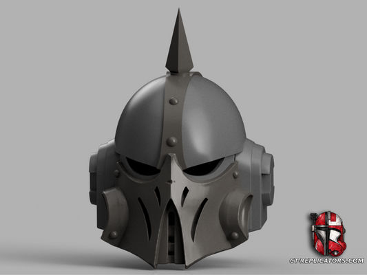 STL 3D Print Files Death Guard Sollan Gath MK3 Space Marine Helmet 1:1 Cosplay Replica