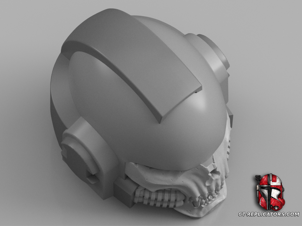 Iron Warriors Chaplain Space Marine Helmet 1:1 Cosplay Replica