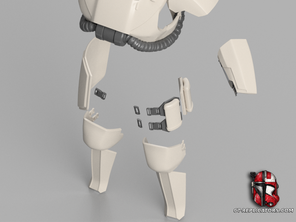 Helldivers 2 CM-09 Bonesnapper Armor Diy KIT Cosplay 1:1 scale