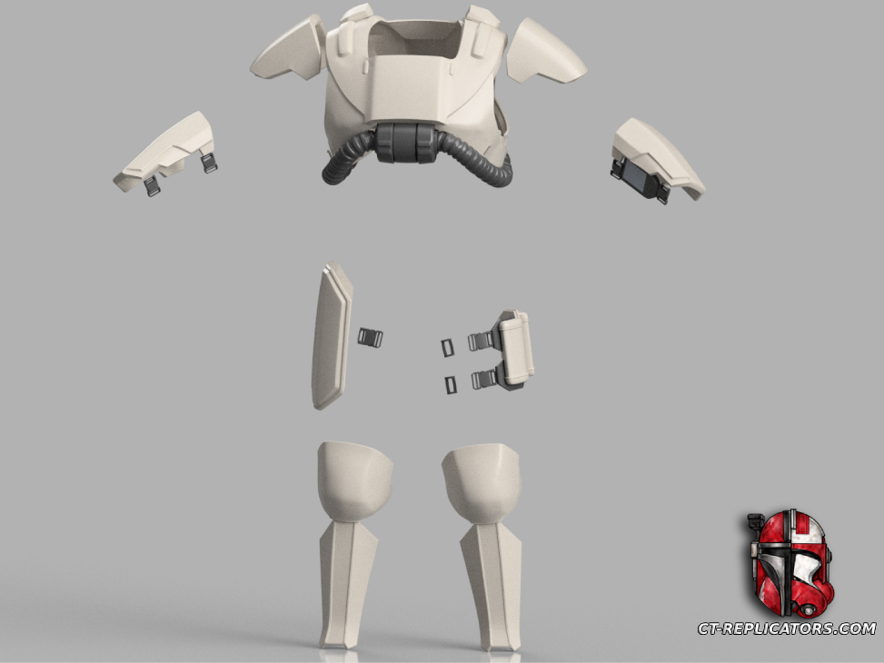 Helldivers 2 CM-09 Bonesnapper Armor Diy KIT Cosplay 1:1 scale