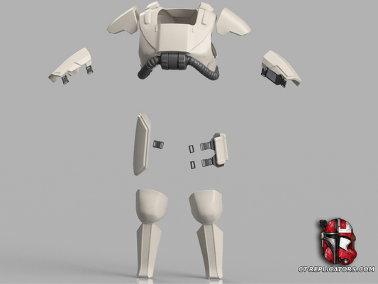 Helldivers 2 CM-09 Bonesnapper Armor Diy KIT Cosplay 1:1 scale