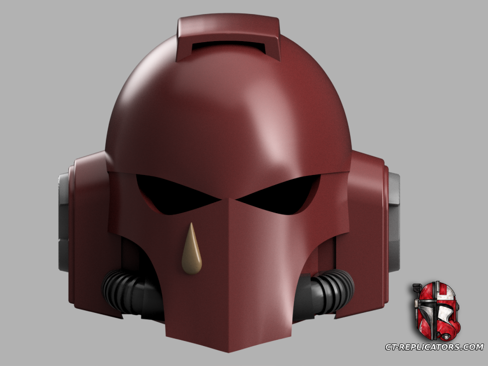 STL 3D Print Files Blood Angels Kepharel-Pattern Mark IV Variant Helmet 1:1 Cosplay Replica