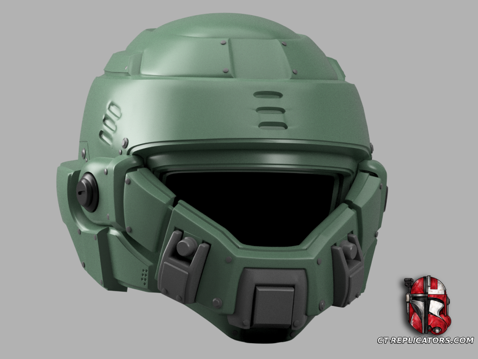 Starship Troopers EXTERMINATOR Helmet Demolisher Class Cosplay 1:1 Replica