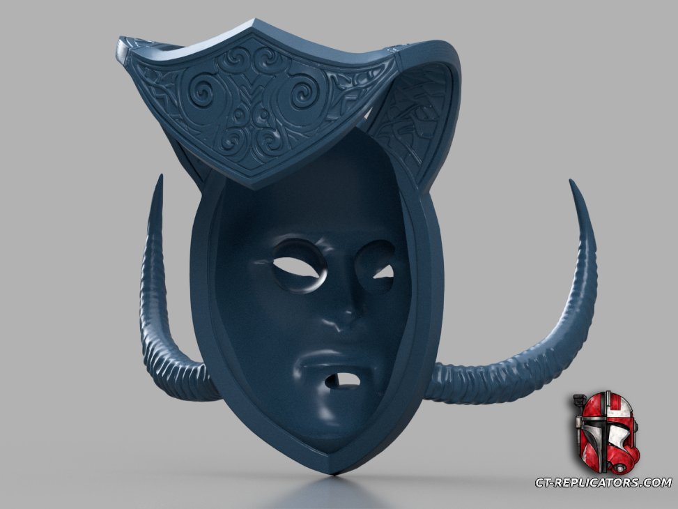 Mask of Almalexia Elder Scrolls Skyrim 1:1 Cosplay Replica