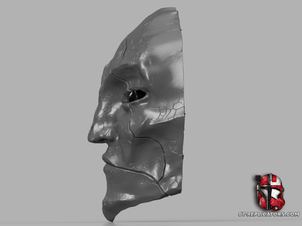 STL 3D Print Files Mask of Vivec Elder Scrolls Skyrim 1:1 Cosplay Replica