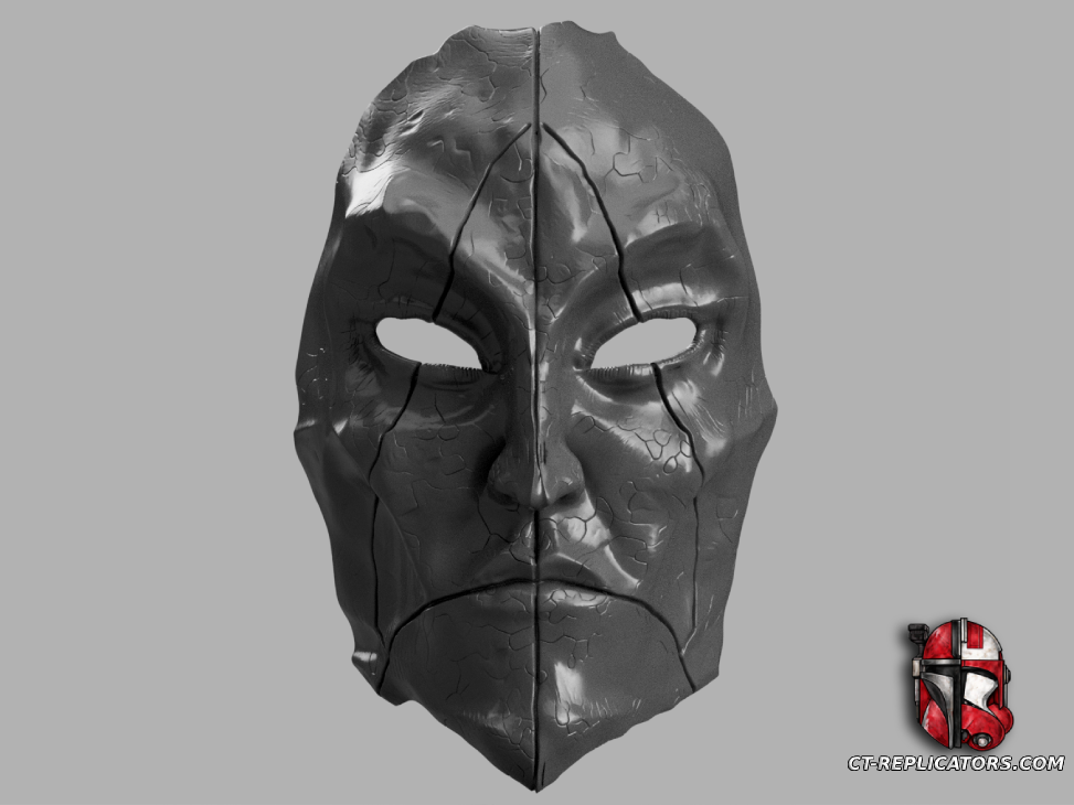 STL 3D Print Files Mask of Vivec Elder Scrolls Skyrim 1:1 Cosplay Replica